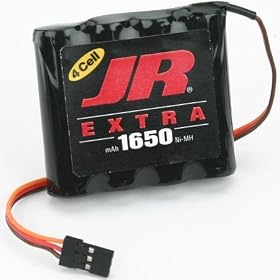 Receiver 4.8V Pack 1650mAh NiMH Sanyo by JR