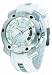 Police Citation-X gents white silicon strap with SS parts and white dial watch