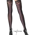Leg Avenue - Stay-Up Lycra-Str�mpfe, Spitzenabschluss - 9550
