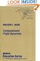 Computational Flight Dynamics (Aiaa Education Series)