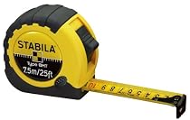 Stabila 30225 Professional 25 / 7.5m Tape Measure - Inch/Meter Scale