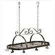 Gift Warehouse 35603 Hanging Iron Pot Rack