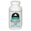 Source Naturals GLA-240 (Mega) Borage Seed Oil, 120 softgels