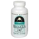 Source Naturals GLA-240 (Mega) Borage Seed Oil, 120 softgels