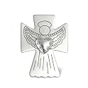 Southwest Sterling Silver Angel Pendant/ Pin