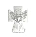 Southwest Sterling Silver Angel Pendant/ Pin