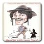 Londons Times Funny Panel Hollywood Cartoons - George Harrison Ford - Light Switch Covers - double toggle switch