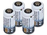 Four 3 Volt Lithium Batteries For Your Mach RC Airship