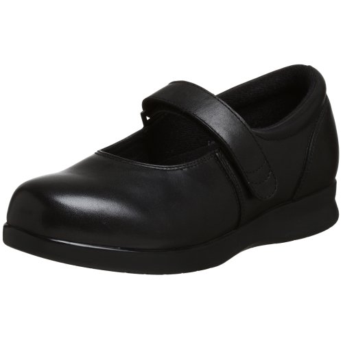 Drew Shoe Women's Bloom II Mary Jane,Black Calf,8.5 W US