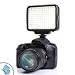 Rechargeable Ultra-Bright Dimmable 120 LED Camera Light for FujiFilm S5, S3, S2, S1, IS and More DSLR Cameras