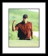 Tiger Woods PGA Golf Framed 8x10 Photograph Fist Pump