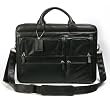 MODERM Expandable Leather Organizer Computer Brief Bag