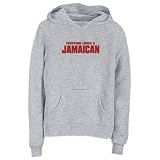 Sweatshirt Woman Heather Gray  Everyone Loves Jamaican  Jamaica Country