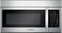 Bosch 800 Series HMV8051U1 5 cu. ft. Over-the-Range Convection Microwave Oven with 900 Watts, 10 Power Levels, 8 Sensor Programs, 300 CFM Two-Speed Vent, Large Glass Turntable and Red LCD Touch Controls