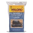 Velcro Reusable Self-Gripping Cable Ties, 0.5 Inches x 8 Inches Long, Black, 100 Ties per Pack (91140)