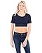 HALFTEE Crop Top - Demi Cami For Women - Layering Lace Trimmed Top With Smooth Fit, Cool Fabric, Comfortable Cropped Short For Teen Girls Any Time Anywhere - 48% Cotton 48% Modal 4% Spandex