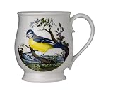 Portmeirion Birds of Britain Earthenware 14-Ounce Bristol Mug, Set of 6