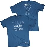 Johnny Unitas Baltimore Colts Vintage Name and Number T-Shirt