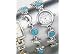 Bay Studio Silver & Turquoise Watch & Bracelet SLVR/TURQ