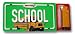 Books : School (with school bus) (Matchbox) (Matchbox Books)