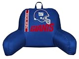 New York Giants Bedrest Pillow Bright Blue