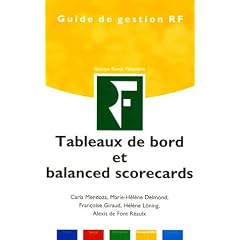 Tableaux de bord et balanced scorecards
