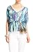 2b Lily Draped Print Top