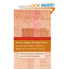 Human Rights Brought Home: Socio-Legal Studies of Human Rights in the National Context
