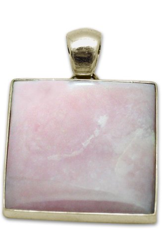 Click here to buy Square Pink Opal Pendant.