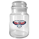 NBA 31-Ounce Glass Candy Jar - Primary Logo