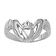 Platinum Claddagh Ring