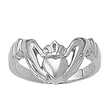 Platinum Claddagh Ring