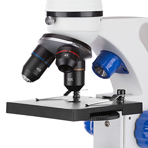 AmScope AWARDED 2016 BEST STUDENT MICROSCOPE 40X1000X Dual Light