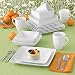 Over & Back Maison 20-piece Porcelain Dinnerware Set