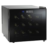 Wine Enthusiast Silent 12 Bottle Touchscreen Wine Refrigerator