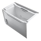 Buy KOHLER K-1913-LB-0 Elevance Rising Wall Bath with Included Left-Hand Drain and... by Kohler