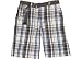 Apparel : Unionbay Antler Brown Belted Plaid Shorts