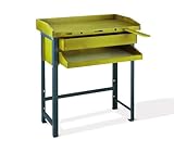 GROBET JEWELERS WORKBENCH SINGLE WITH METAL LEGS GROBET JEWELERS WORKBENCH SINGLE WITH METAL LEGS
