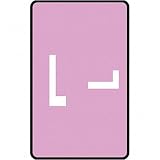 (Price/PK)Color Coded Label, L, Lavender