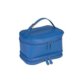 Women's Royce Leather® Cosmetic Travel Case