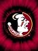Florida State Seminoles Tye Dye Colorful Raschel 60x80 Blanket Throw - NCAA College Athletics