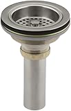 KOHLER K-8801-VS Duostrainer Sink Strainer, Vibrant Stainless