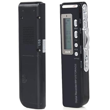 TRIXES DICTAPHONE enregistreur vocal numérique 4 Go pour enregistrer et écouter de la musique MP3 TRIXES DICTAPHONE enregistreur vocal numérique 4 Go pour enregistrer et écouter de la musique MP3