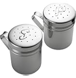 RSVP Endurance Stainless Steel Salt and Pepper Shaker Set