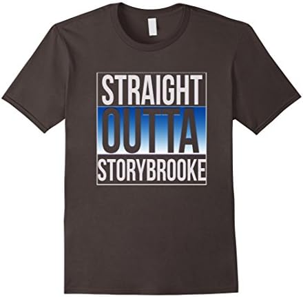 Men's Straight Outta Storybook T-Shirt Once Upon a Time Shirt XL Asphalt