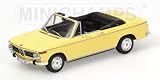1971 BMW 2002 CABRIOLET in YELLOW Diecast Model Car in 1:43 Scale by Minichamps