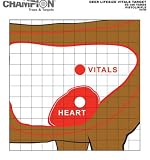 Deer Vitals Paper Target, 14x18, 12ct