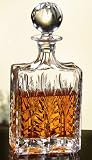 CRYSTAL GIFTWARE RECT DECANTER 16OZ