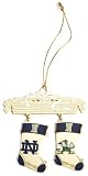 ChemArt Notre Dame Stockings Ornament