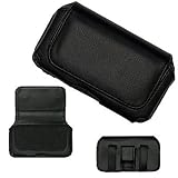 Executive Black Horizontal Leather Side Case Pouch with Belt Clip and Belt Loops for BlackBerry Torch 9800 41WNwKZSwCL. SL160 Executive Black Horizontal Leather Side Case Pouch with Belt Clip and Belt Loops for BlackBerry Torch 9800